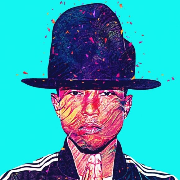 Other - POSTER: Pharrell Funky Series - Music – Poster | Wall Art Print 24x36 (inches)